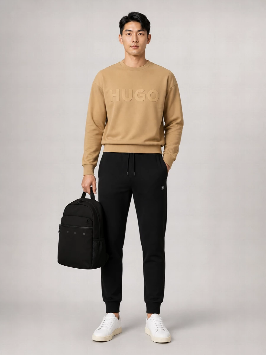 Hugo Cotton Logo T-Shirt