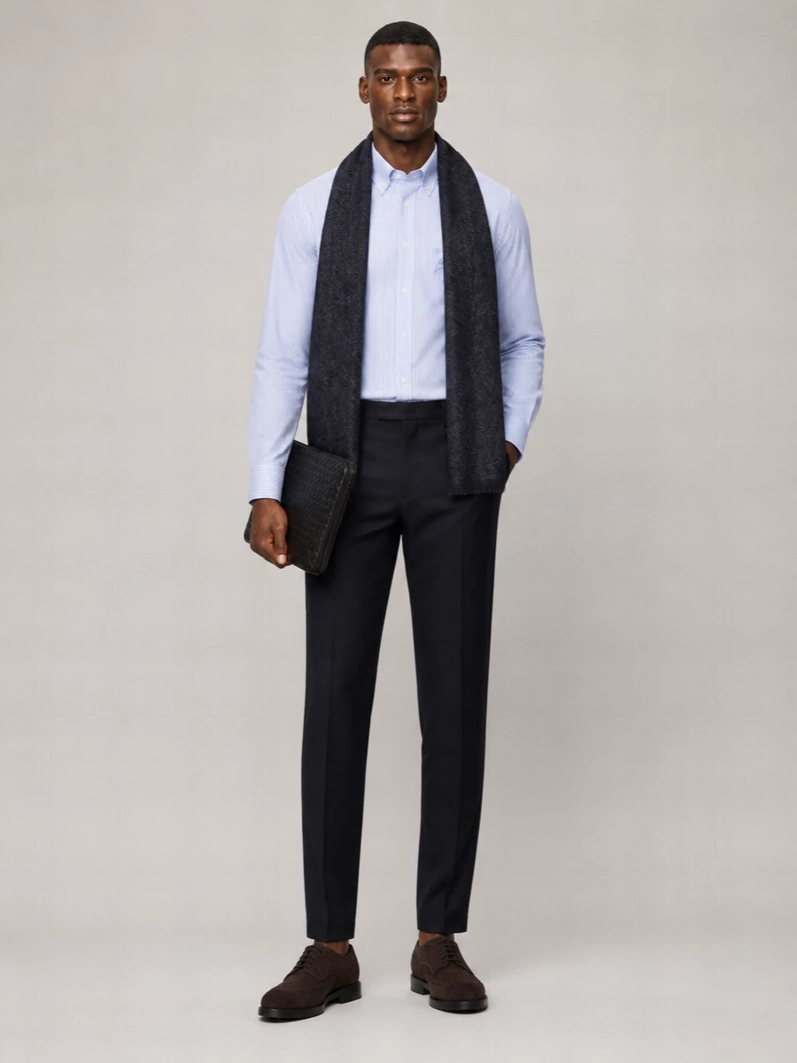 Etro striped cotton button-up shirt
