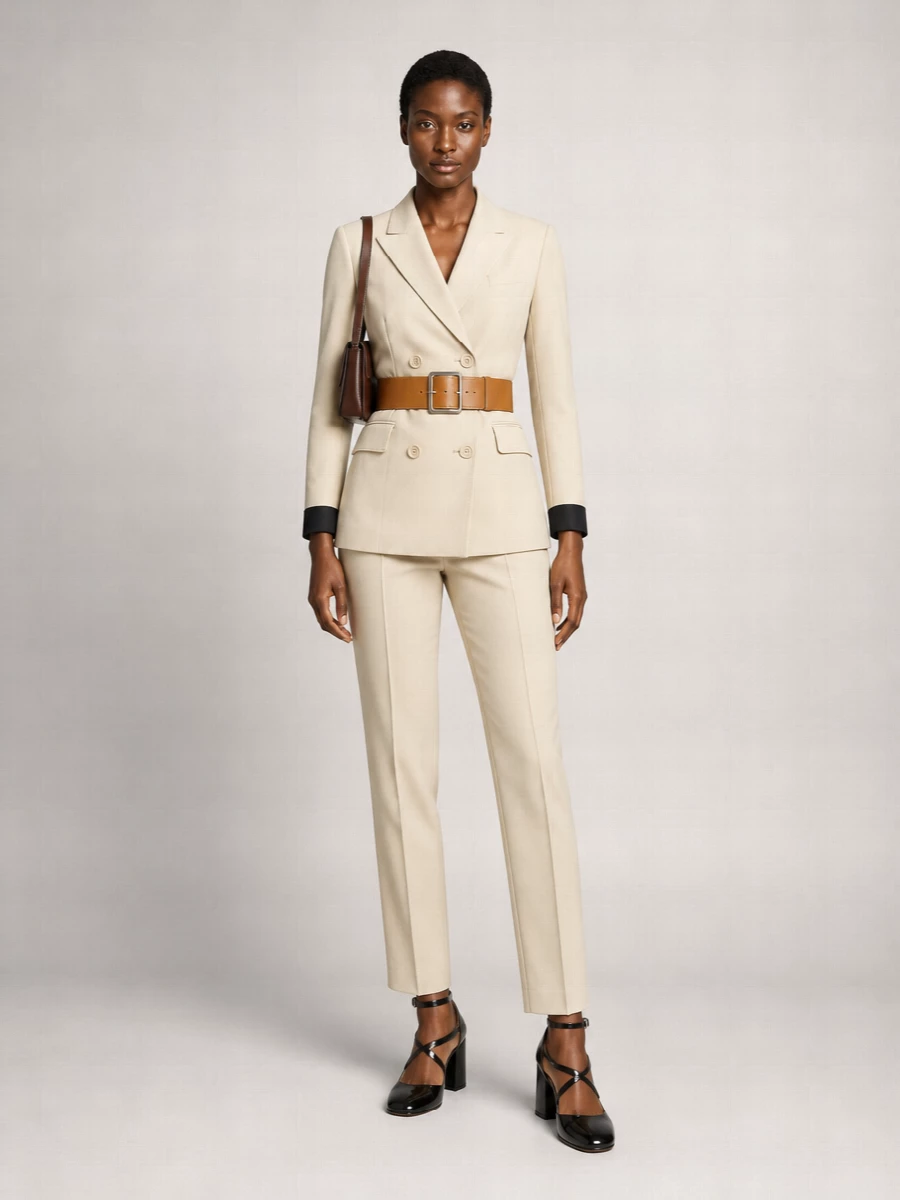 Max Mara Double-Breasted Blazer
