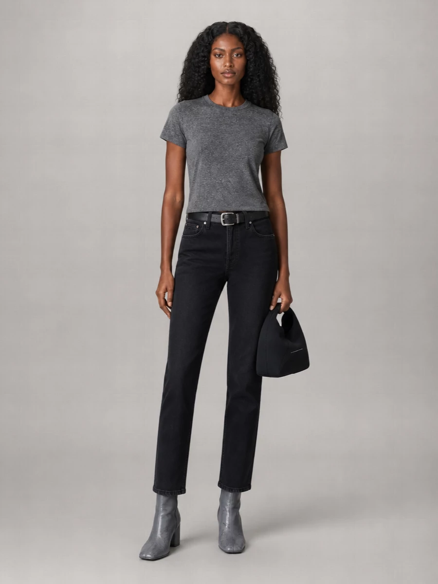 Mother Denim High-Rise Kick Flare Jeans