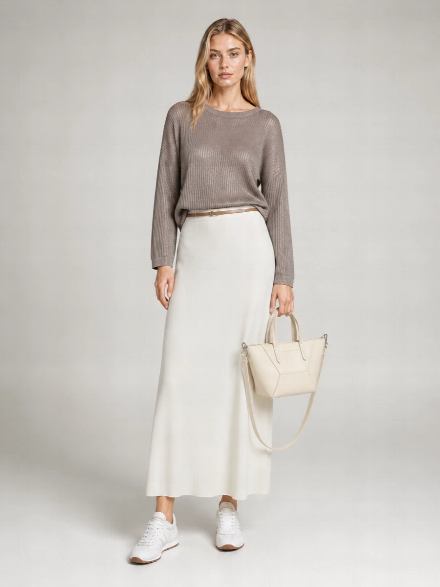 Brunello Cucinelli Metallic Knit Jumper