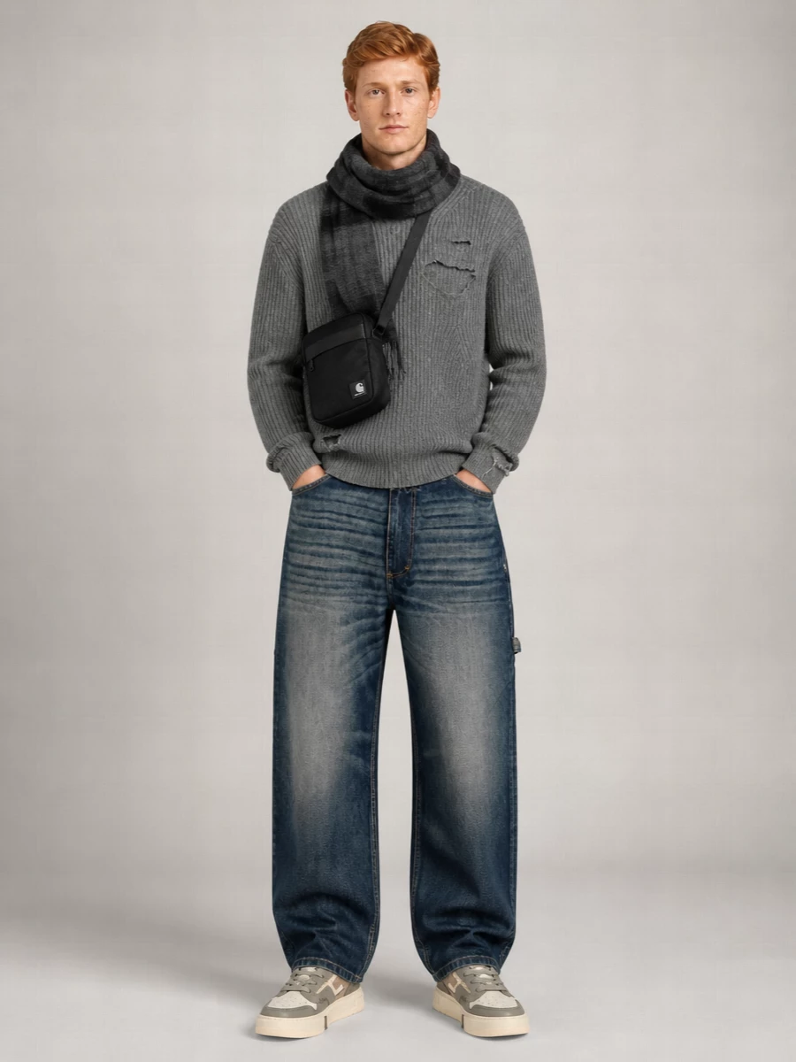 Haikure Denim Loose Fit Jeans