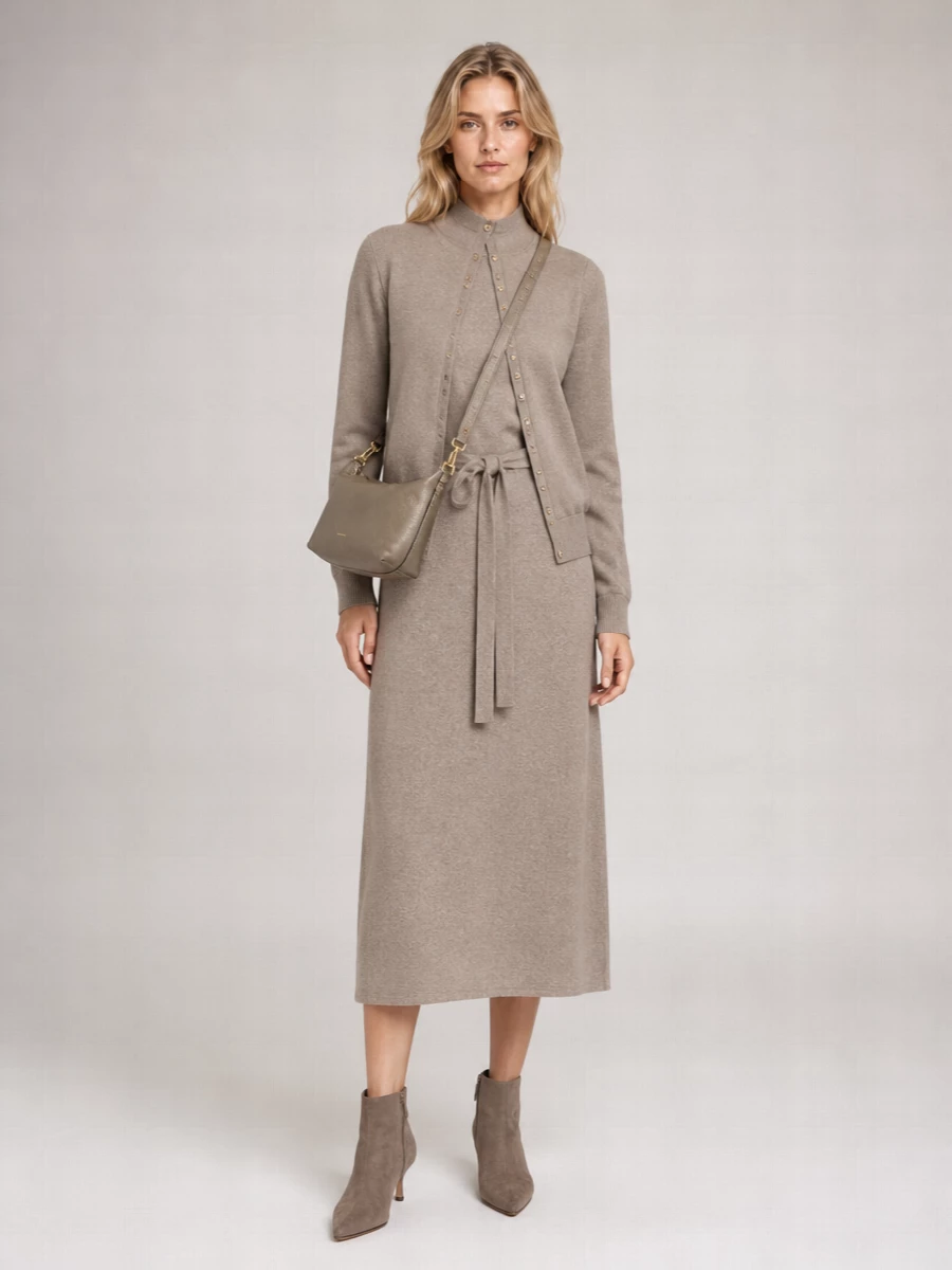 Alysi merino wool fitted jacket
