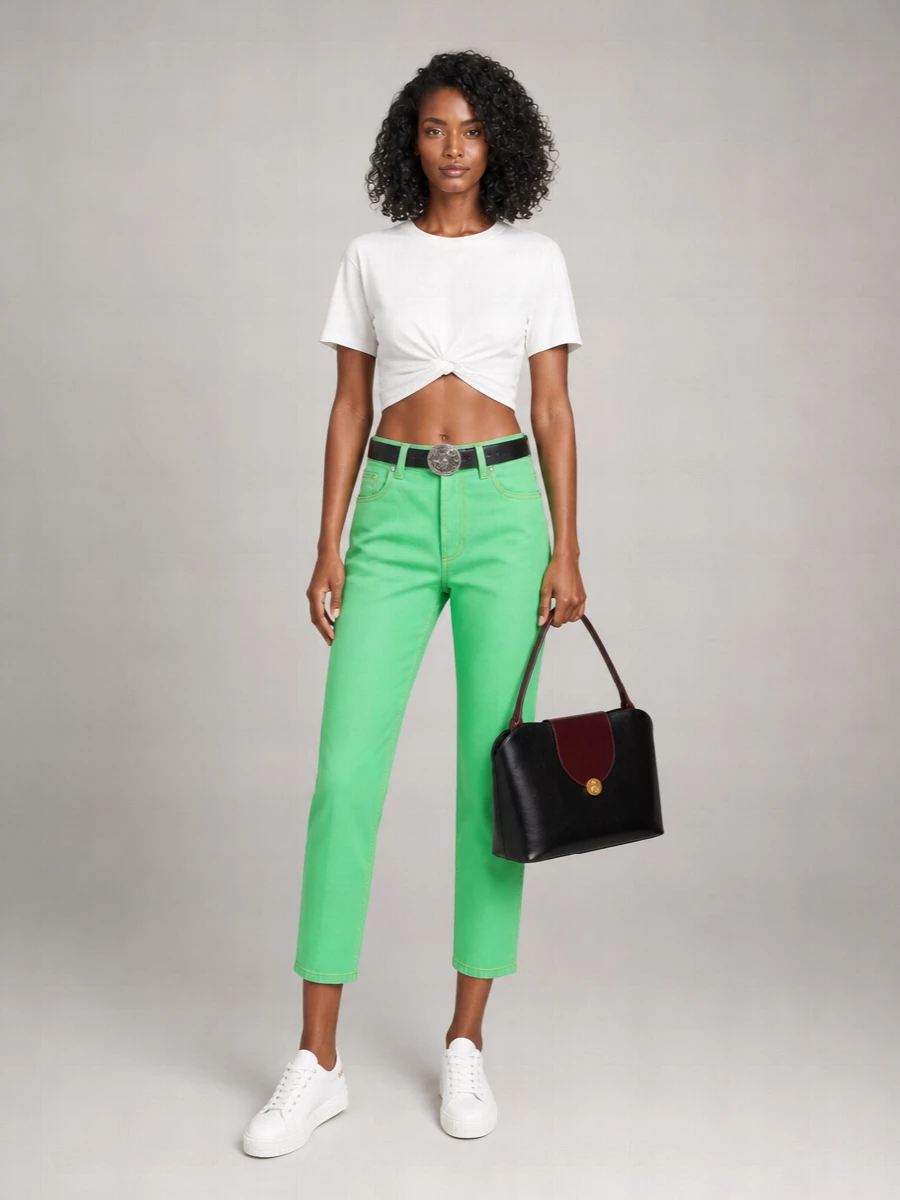 Versace Denim Capri Jeans