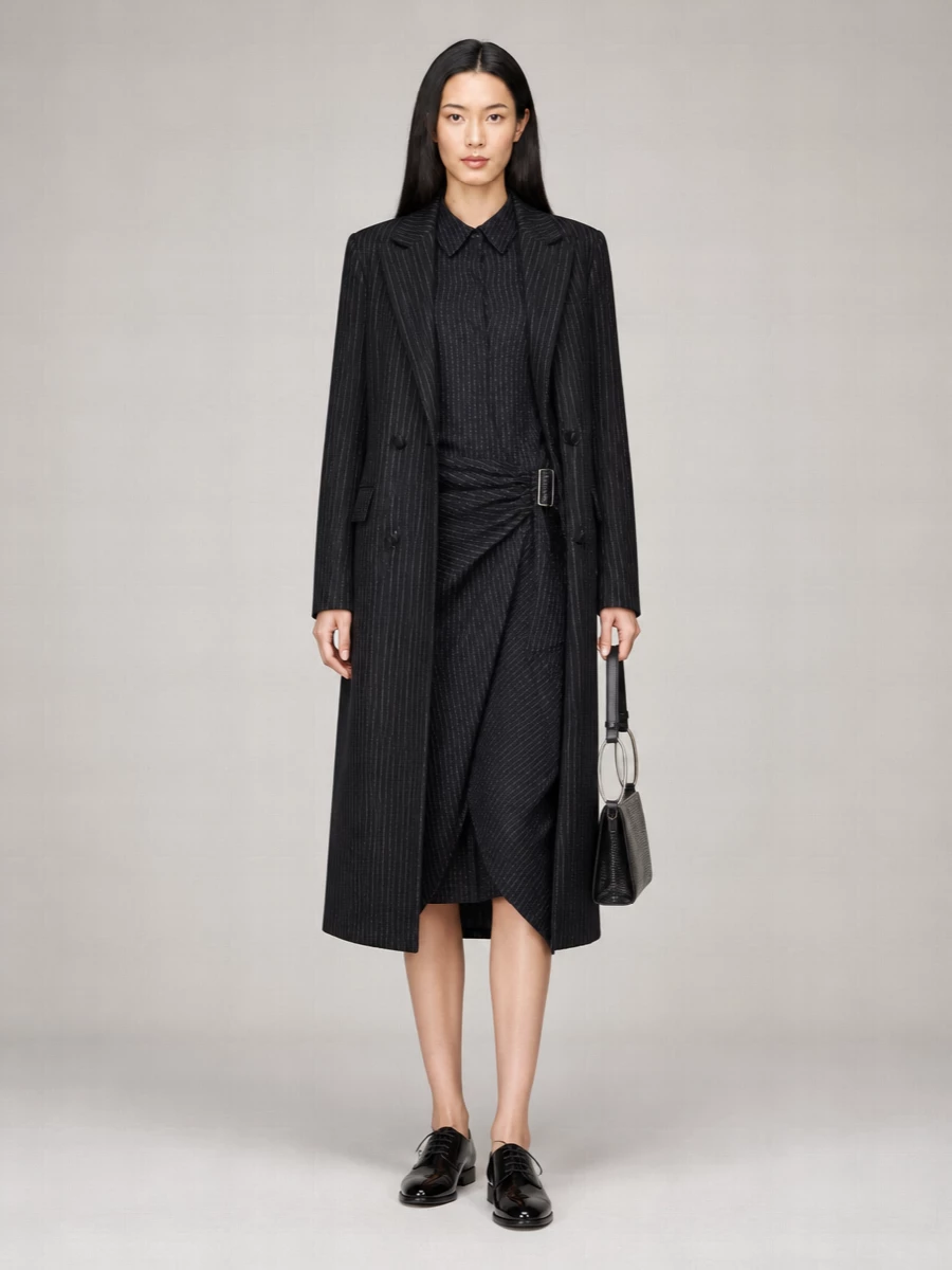 Dondup Double-Breasted Coat