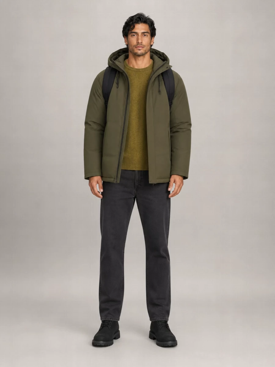 Carhartt Wip Recycled Polyamide Long Hooded Padded Parka