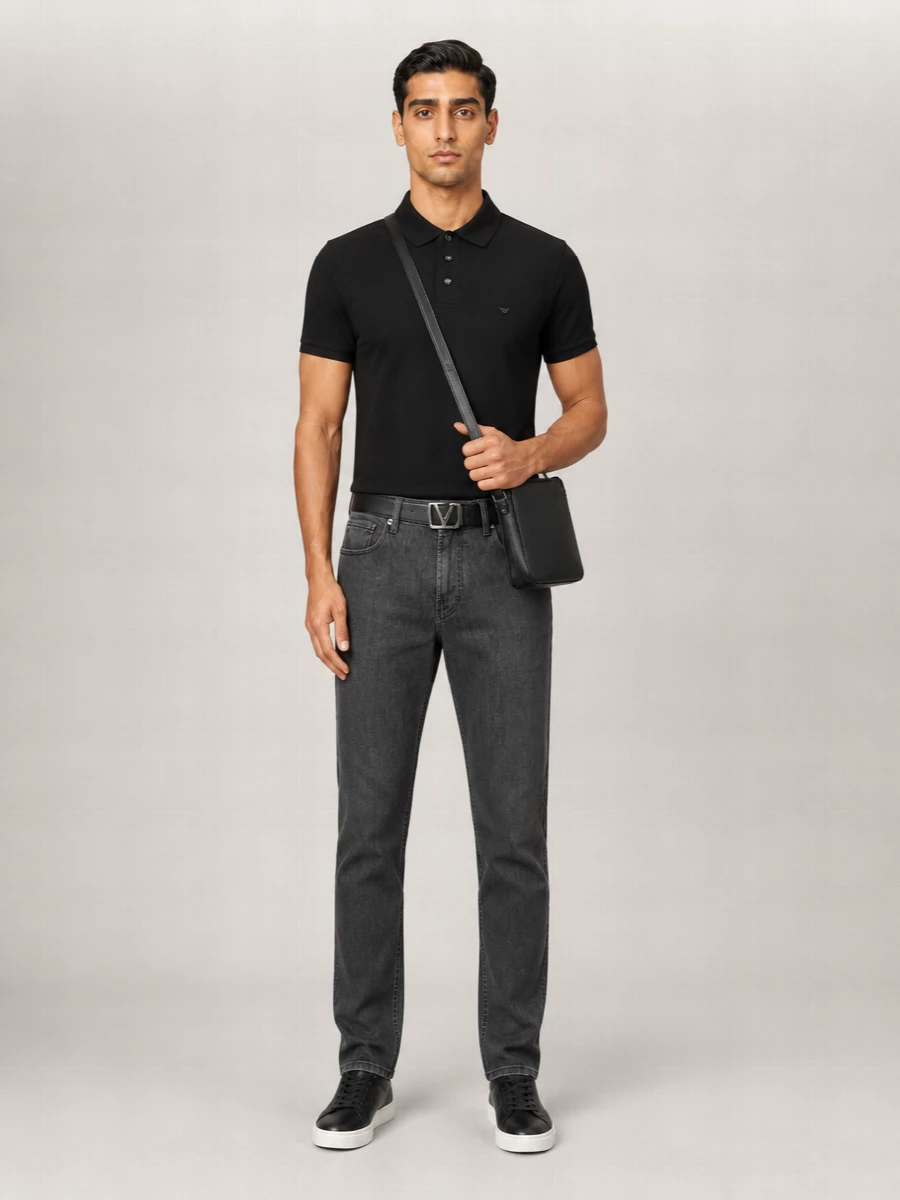 Emporio Armani Cotton Polo Shirt