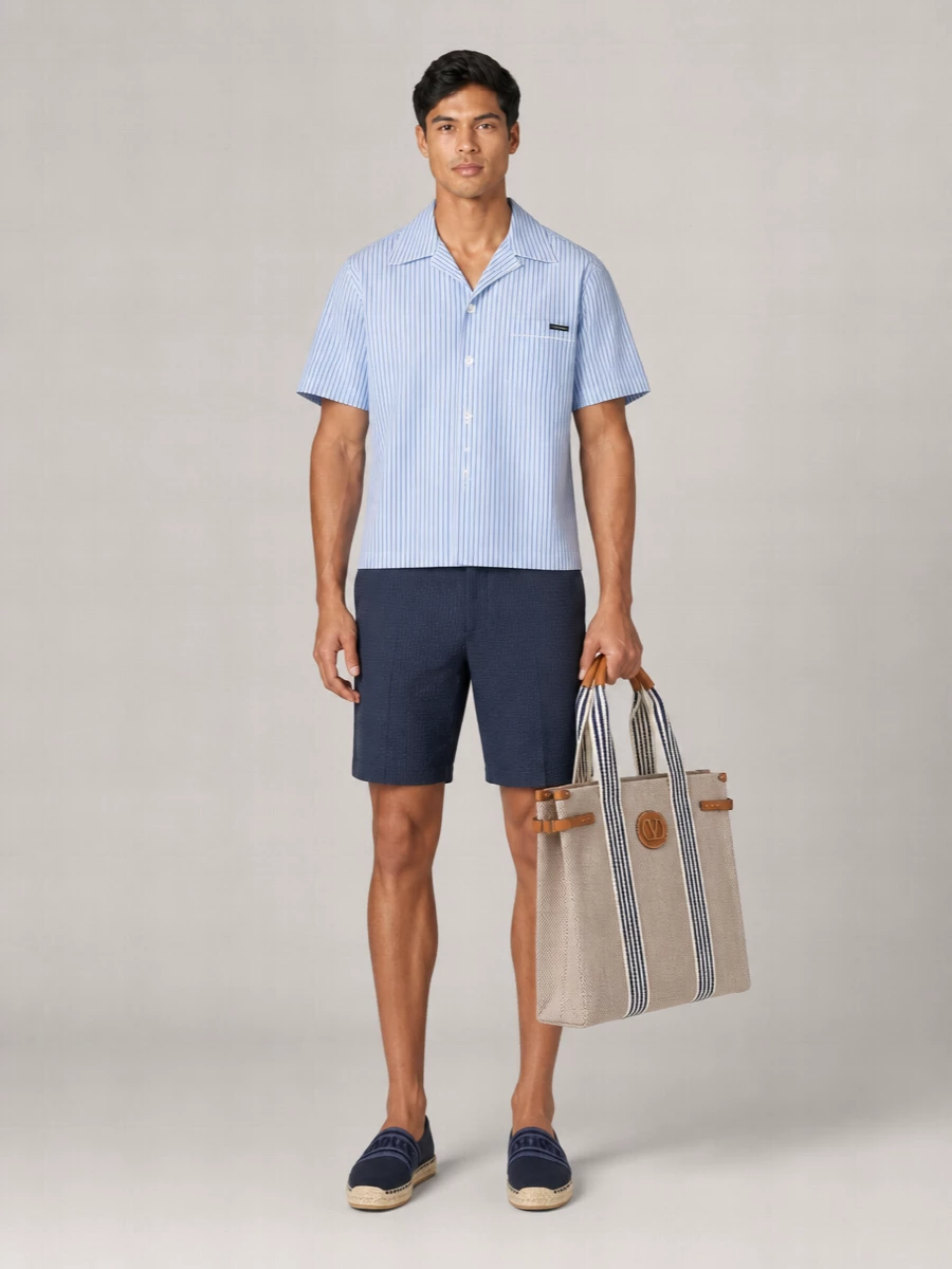 Valentino Garavani Cotton Antibes Tote Bag