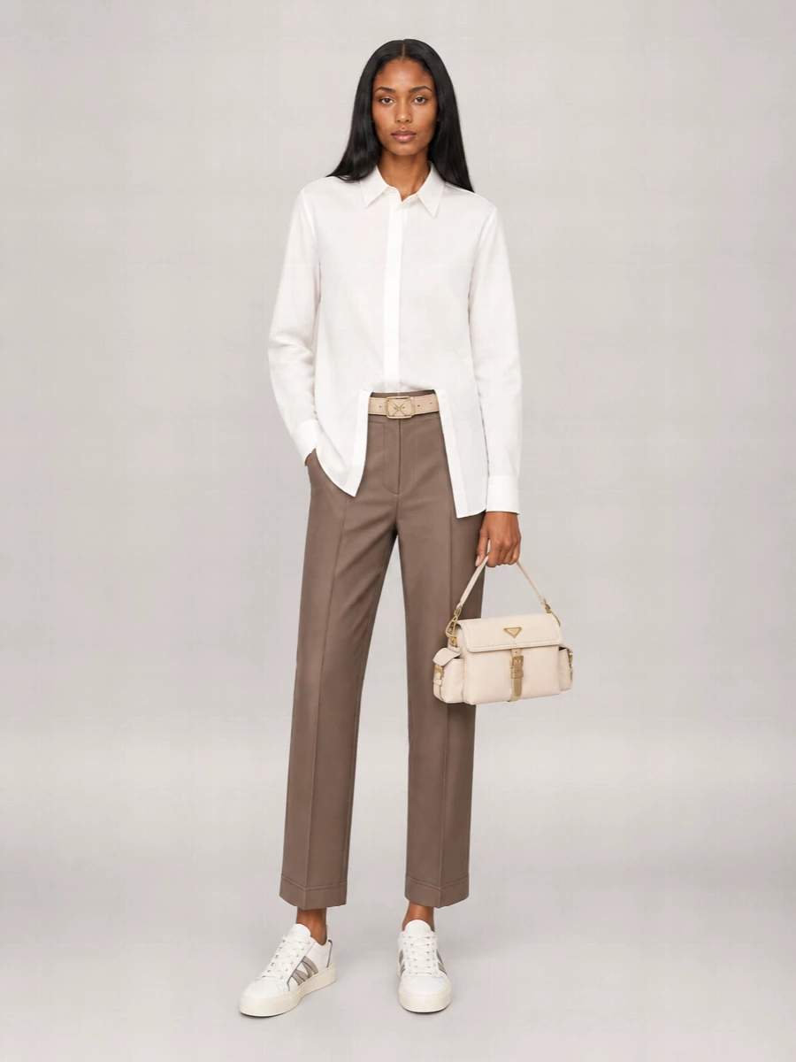 Moncler Stretch Straight Trousers
