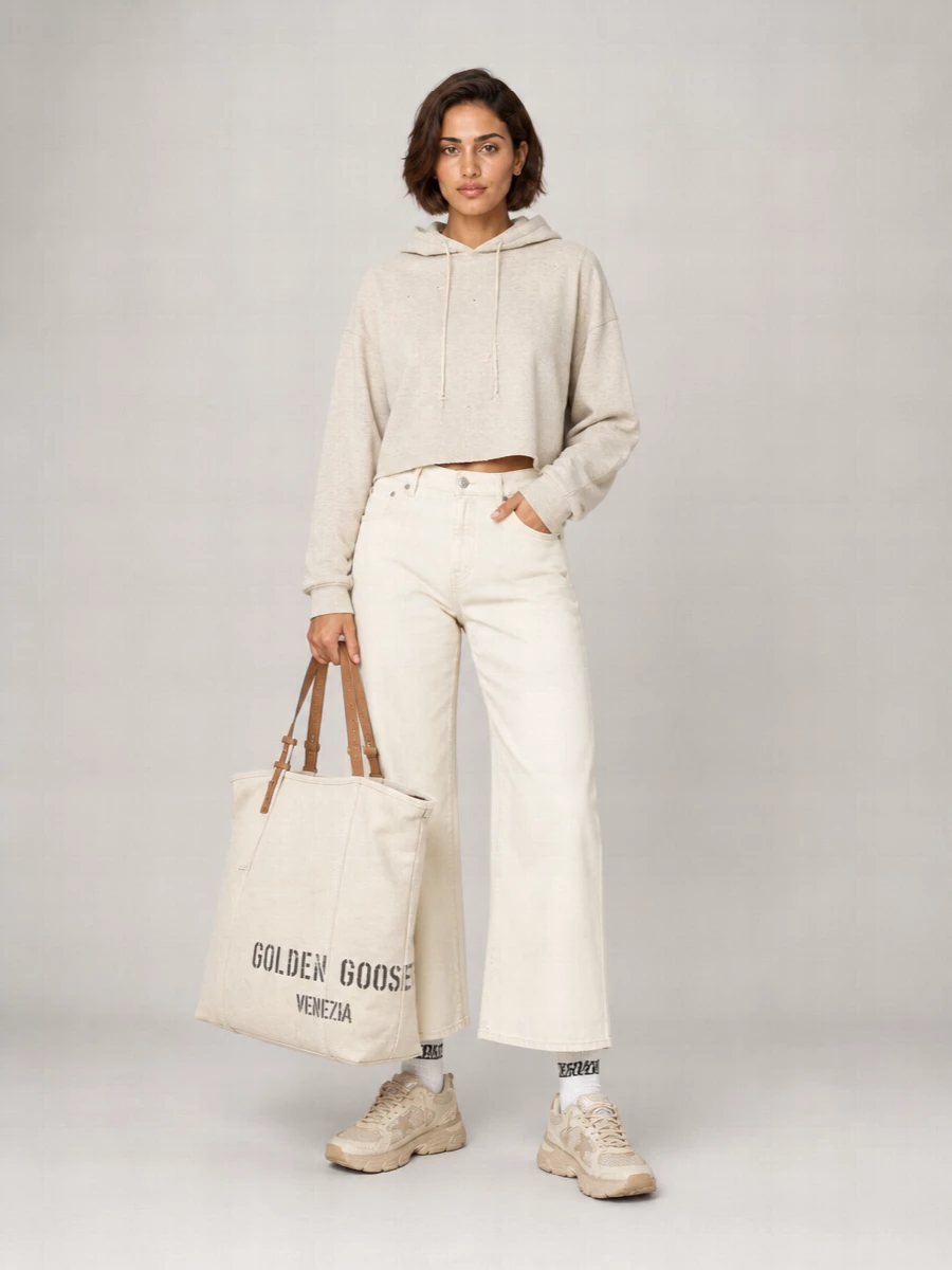 Golden Goose Leather And Suede Low-Top Sneakers