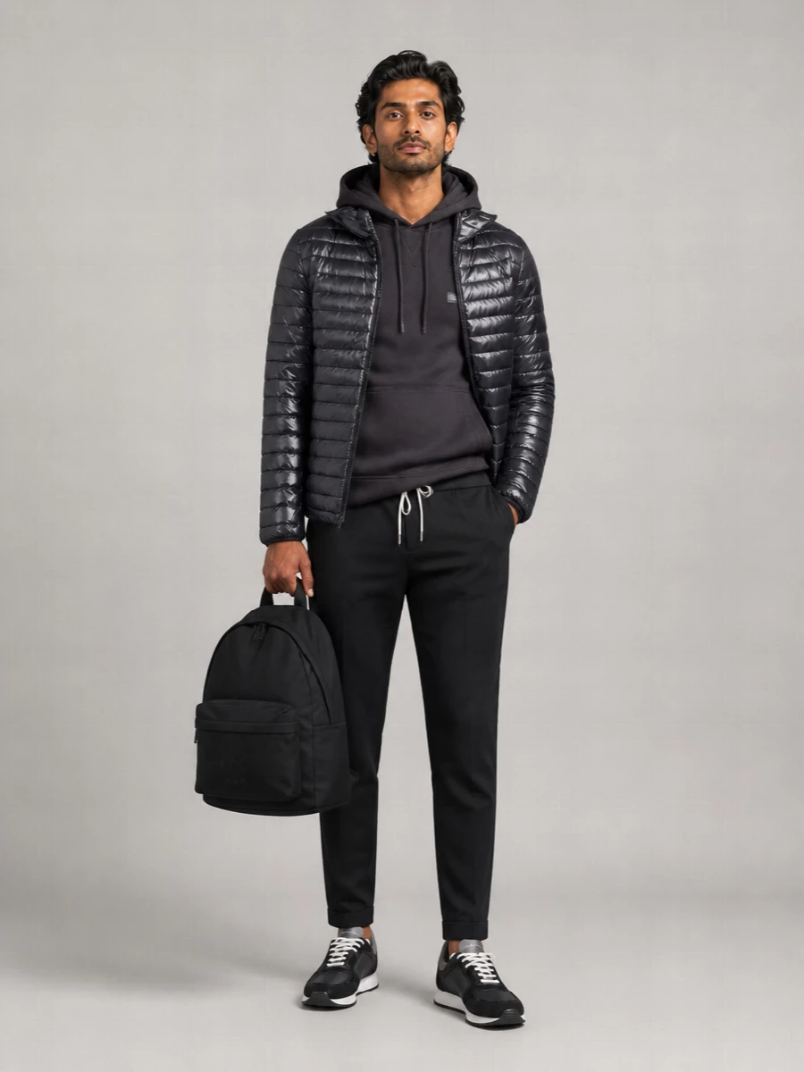 Calvin Klein Quilted Nylon Puffer Jacket