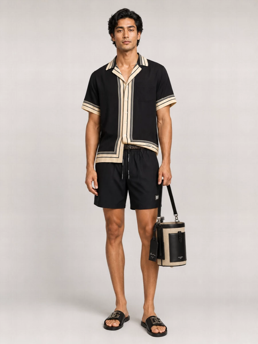 Dolce&Gabbana Mid-Length Swim Shorts