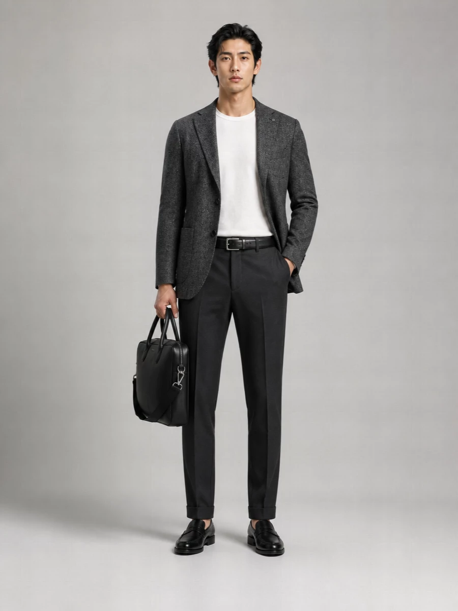 Pt Torino Virgin Wool Tailored Trousers
