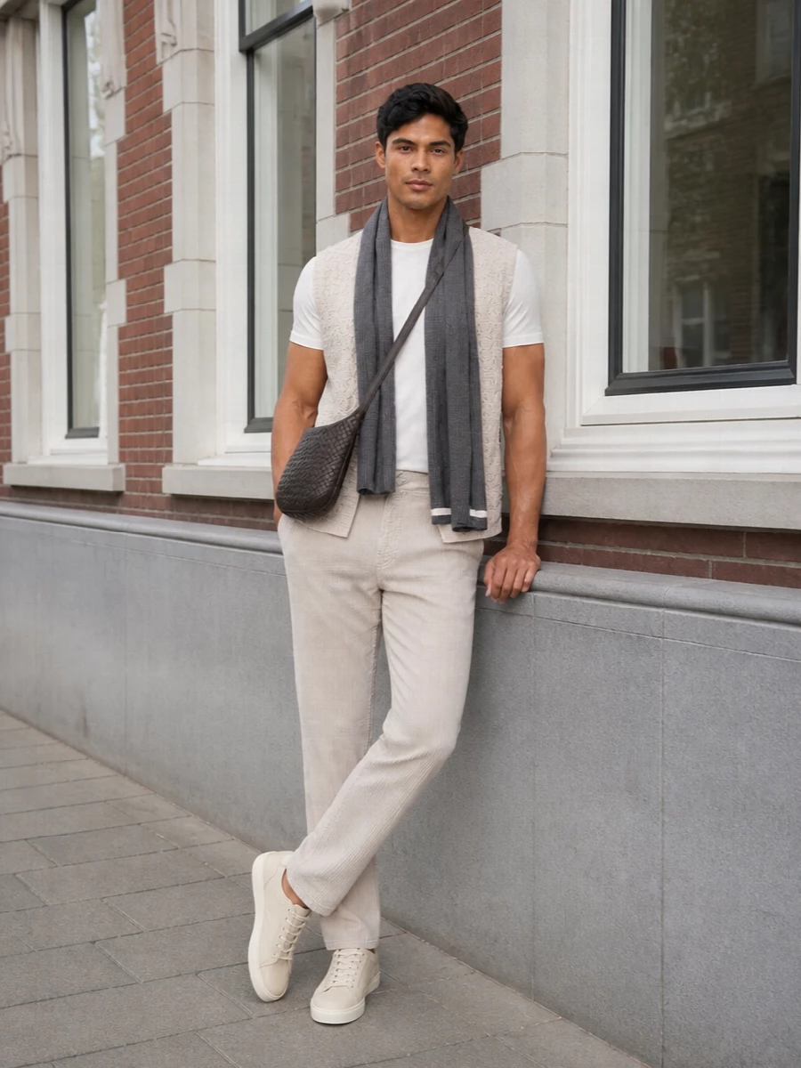 Brunello cucinelli stone cardigan neutral corduroy