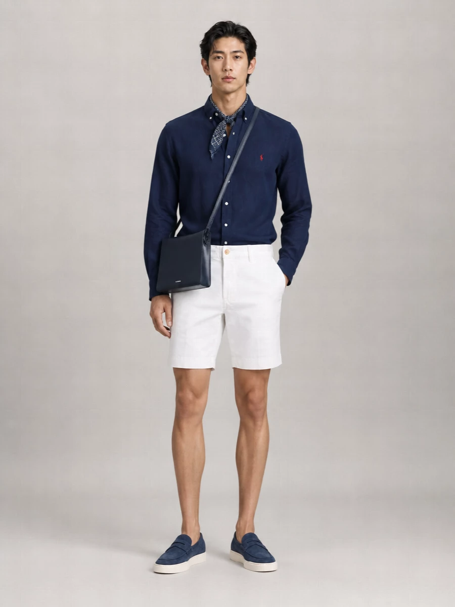 Polo Ralph Lauren Linen Long Sleeve Shirt