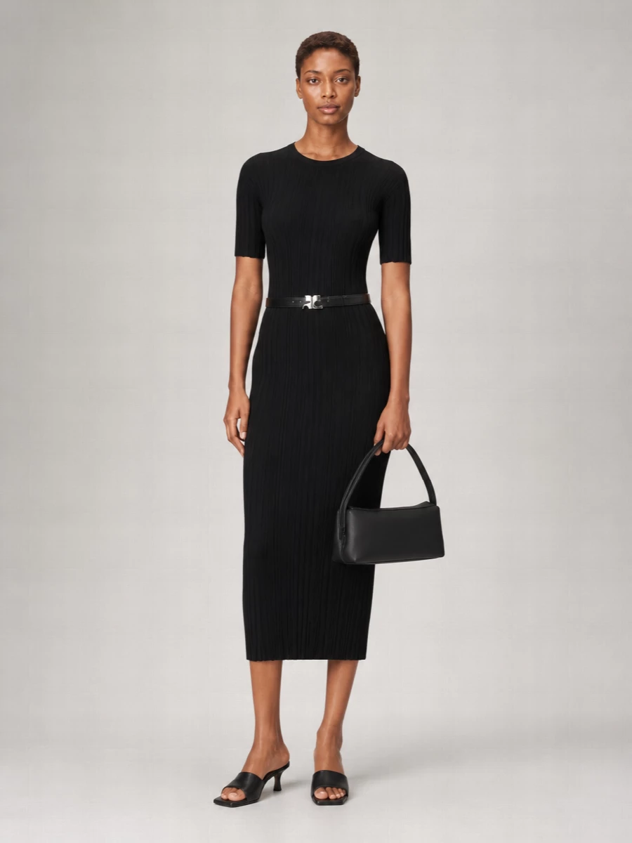 Loulou Studio Silk Knit Dress