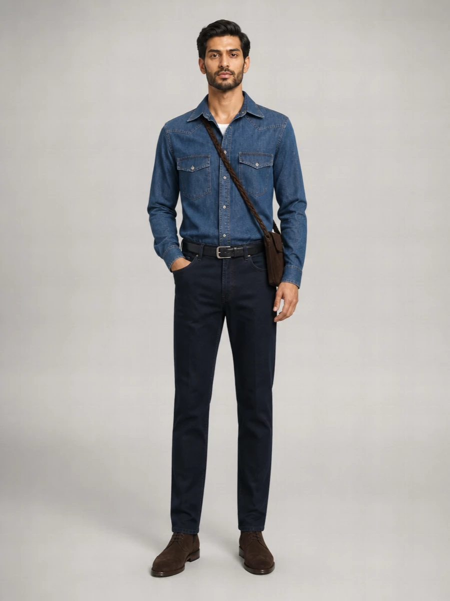Dolce&Gabbana Suede Leather Belt