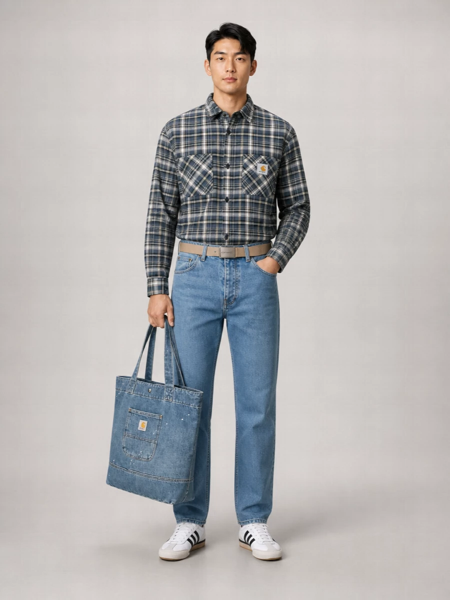Carhartt Wip Denim Straight-Leg Jeans