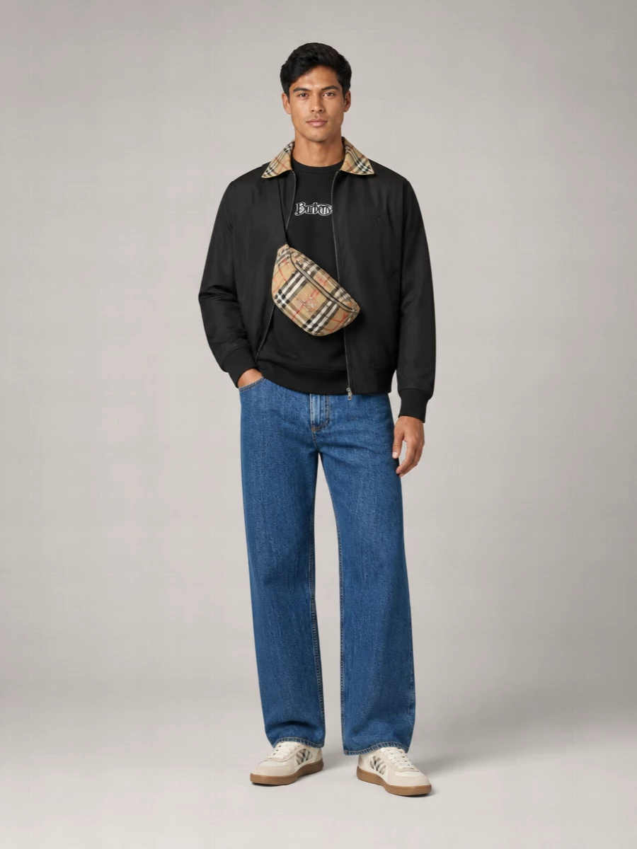 Burberry Check Crossbody Bag