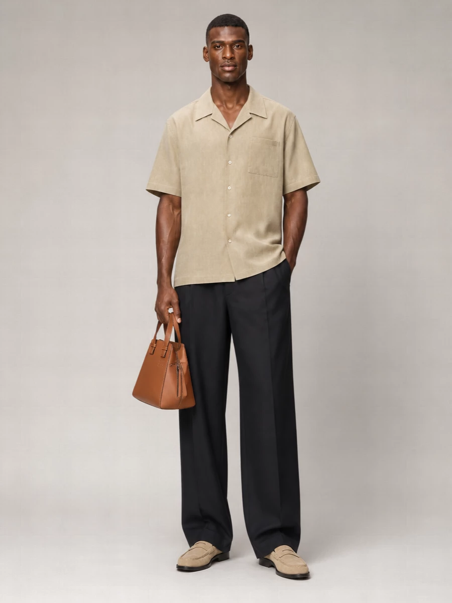 Loewe Suede Loafers