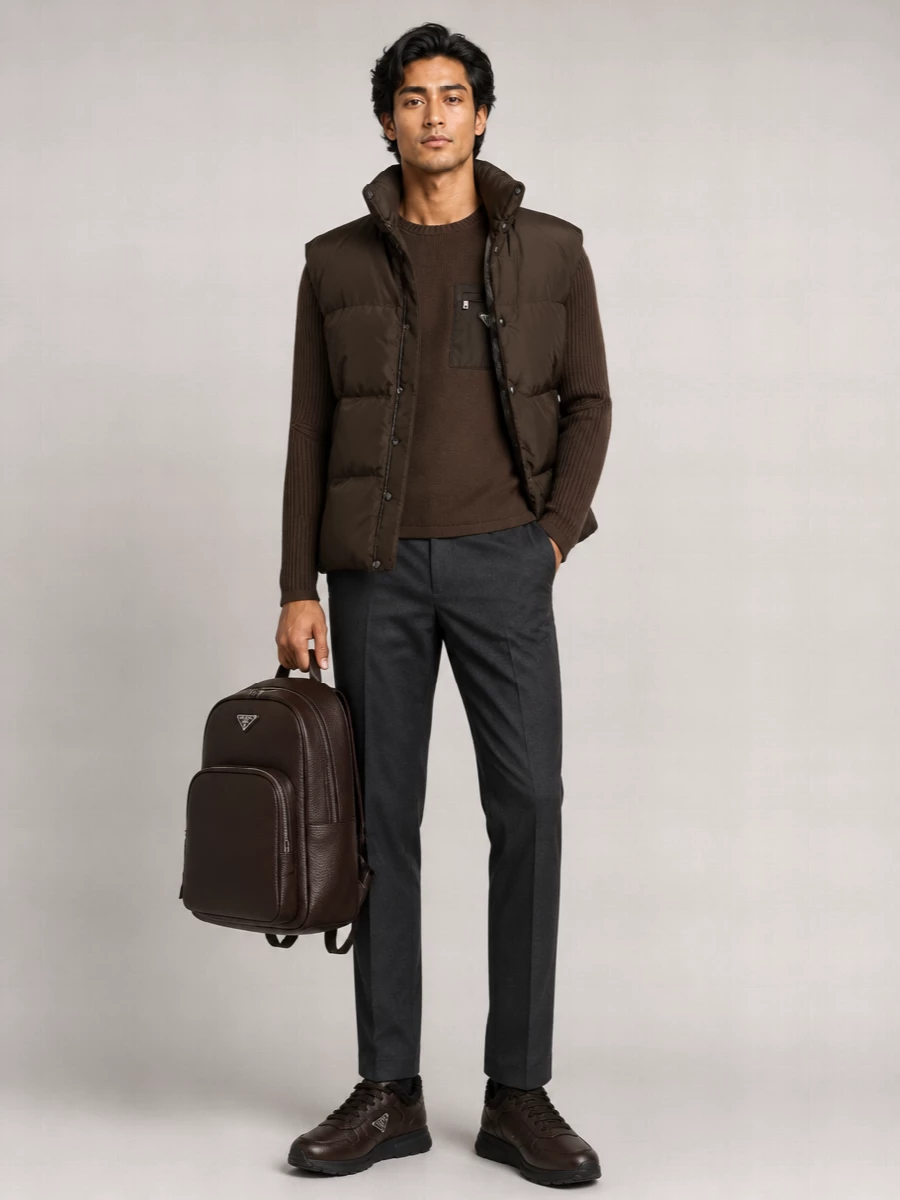 Prada Leather Backpack