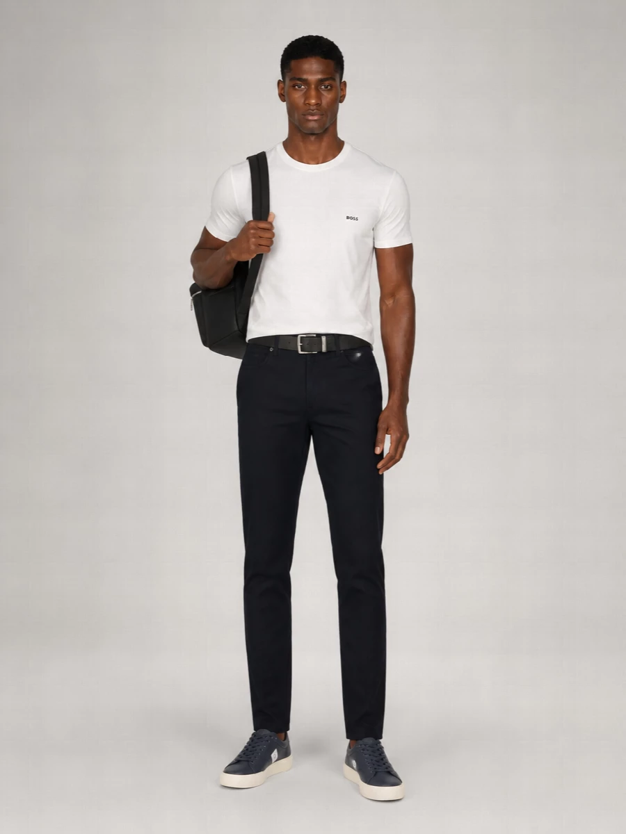 Boss Cotton Regular-Fit T-Shirt 3-Pack