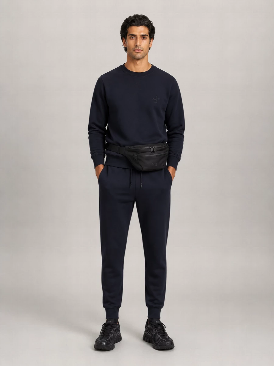 K-way brushed fleece track pants