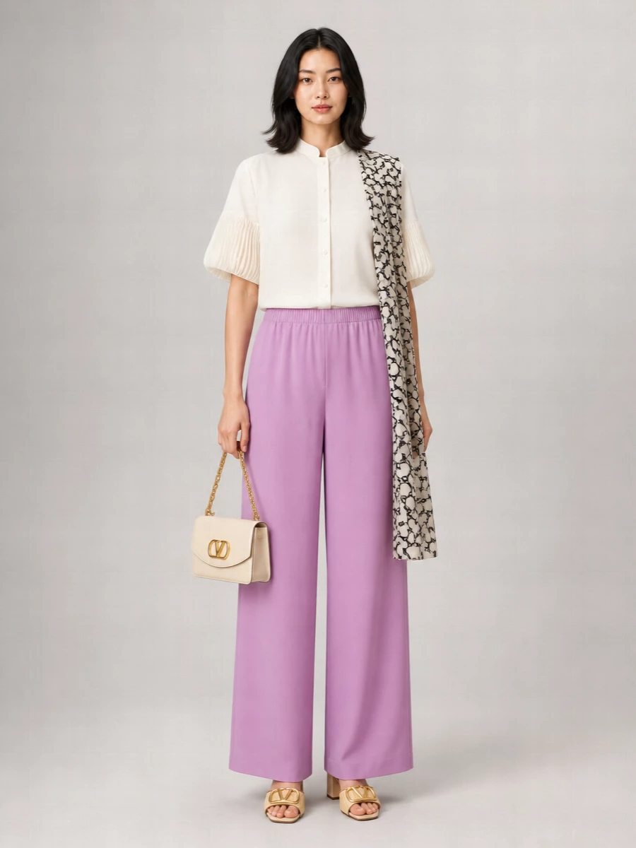 Valentino Wide-Leg Trousers