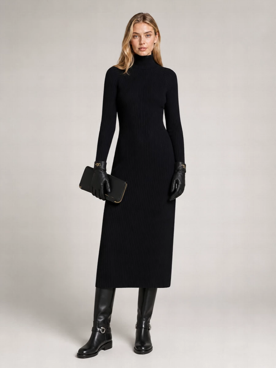 Coperni Leather Knee-High Flat Boots
