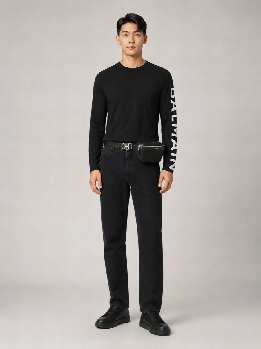 Balenciaga Leather Belt