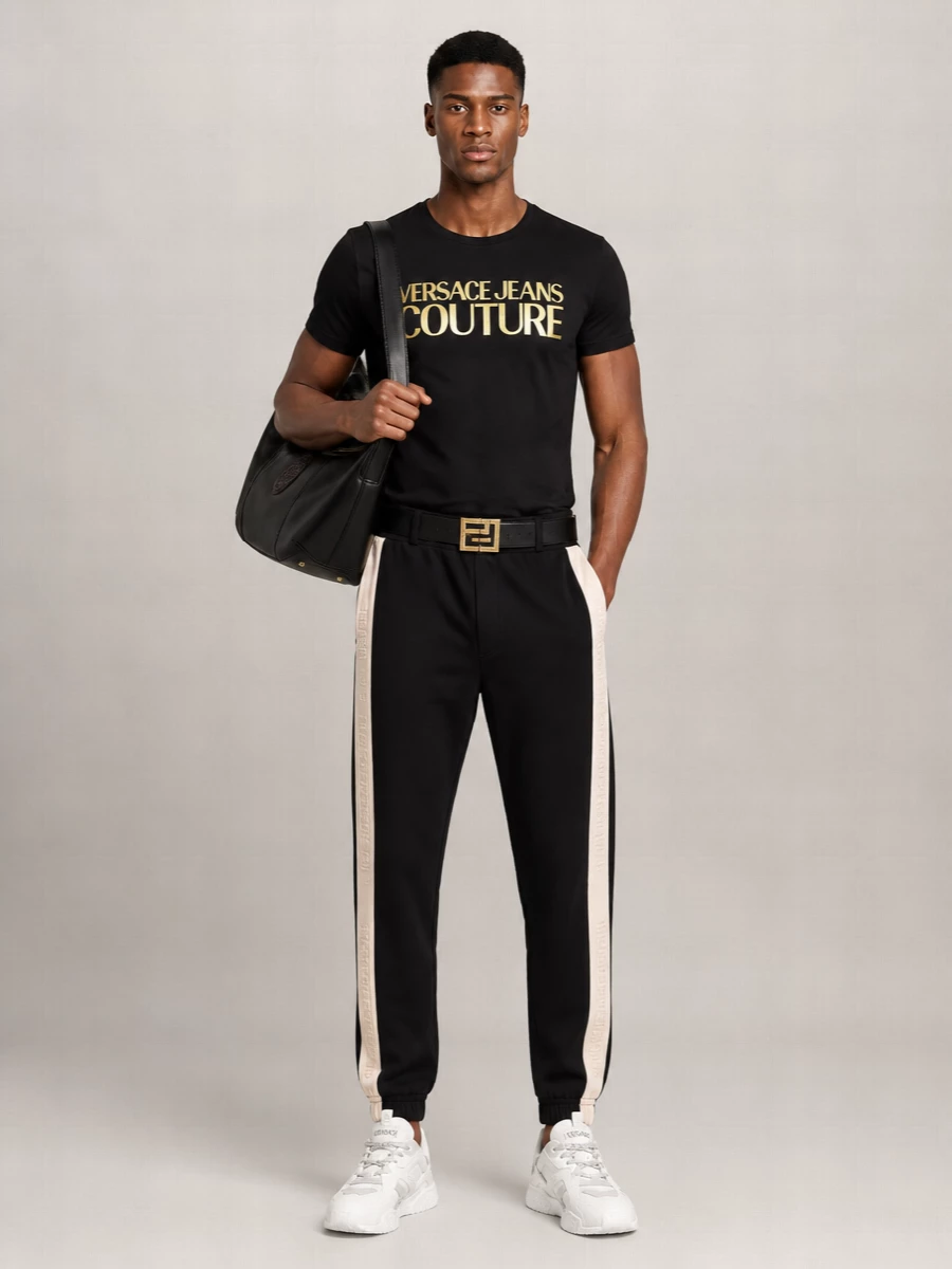 Versace Jeans Couture Logo-Print T-Shirt