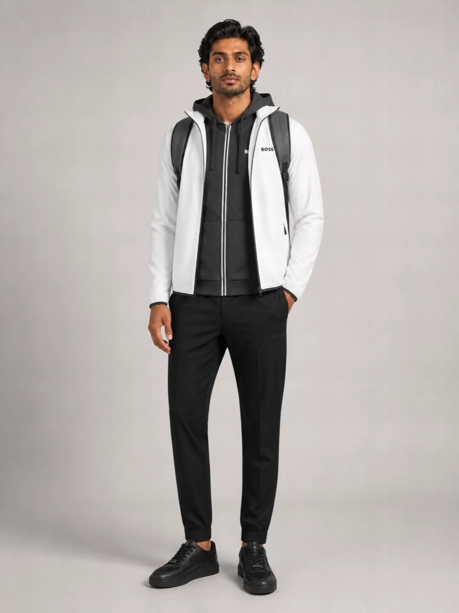 Boss Waterproof Hooded Lightweight Jacket