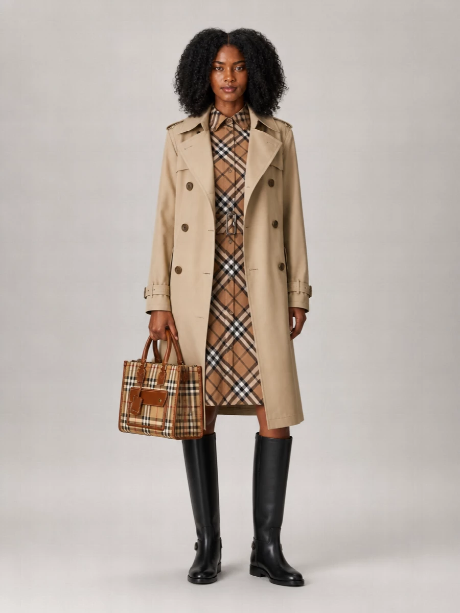 Burberry Cotton Trench Coat