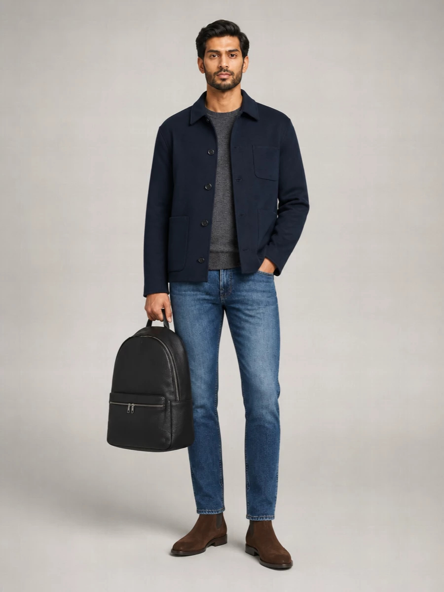 Calvin Klein Single Breasted Coat