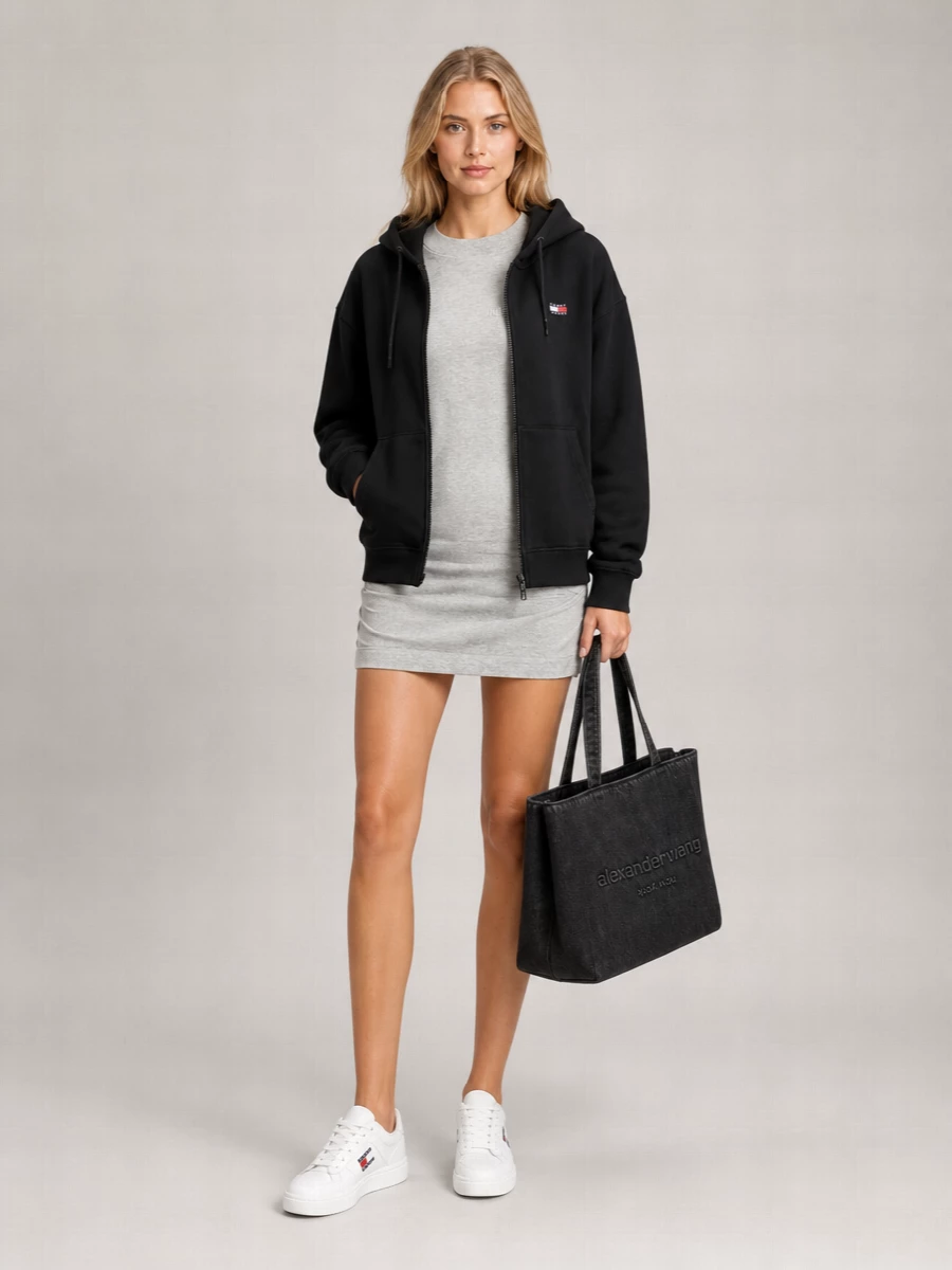 Tommy Hilfiger Cotton Zip-Up Hoodie