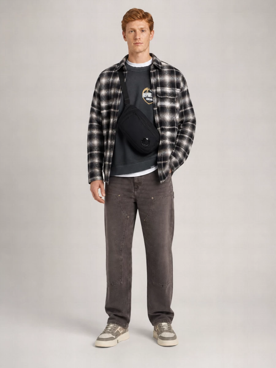 Represent Quilted Shirt Jacket
