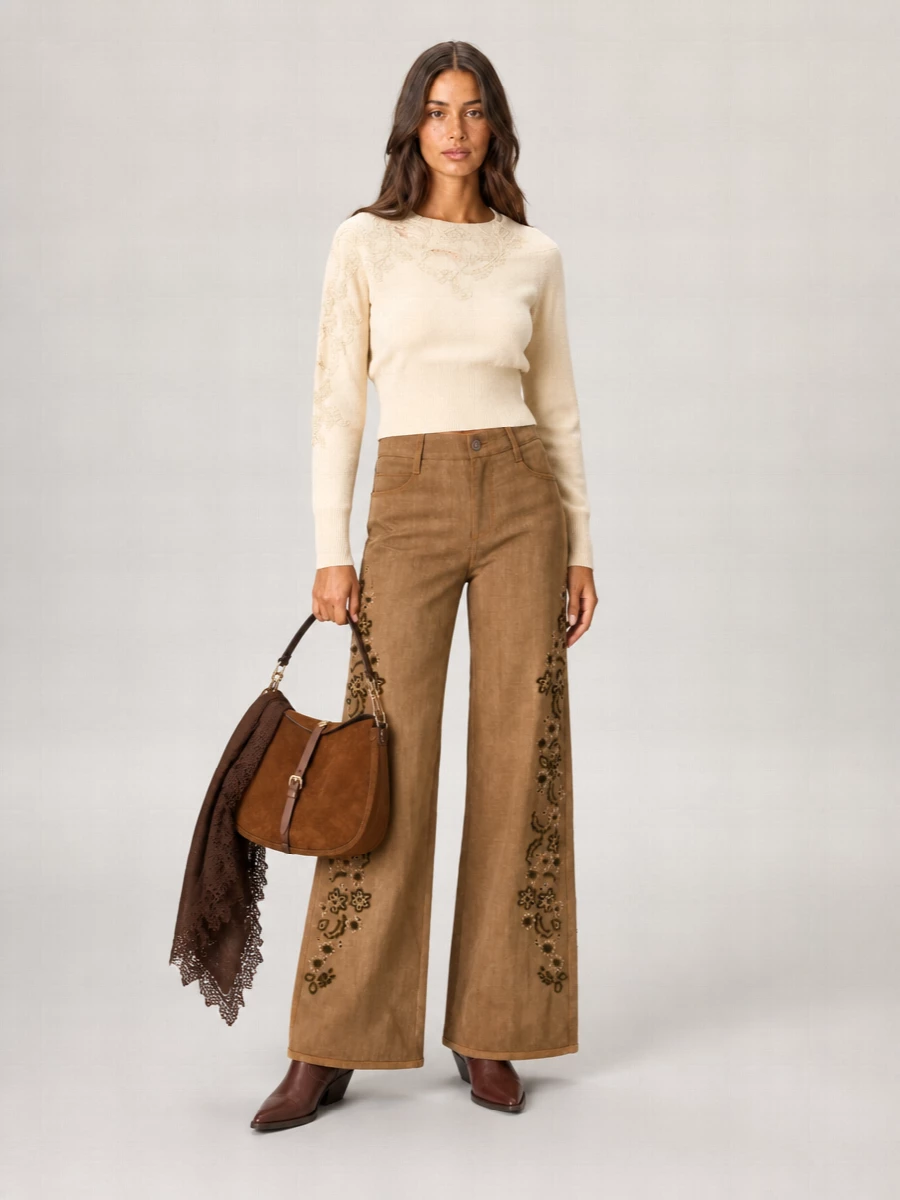 Ermanno Scervino Baggy Denim Trousers