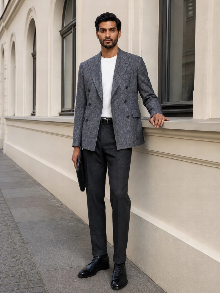 Tagliatore blazer pt torino trousers oxfords