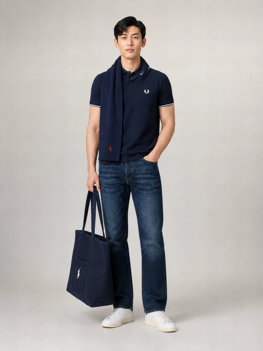 Fred Perry Cotton Polo Shirt
