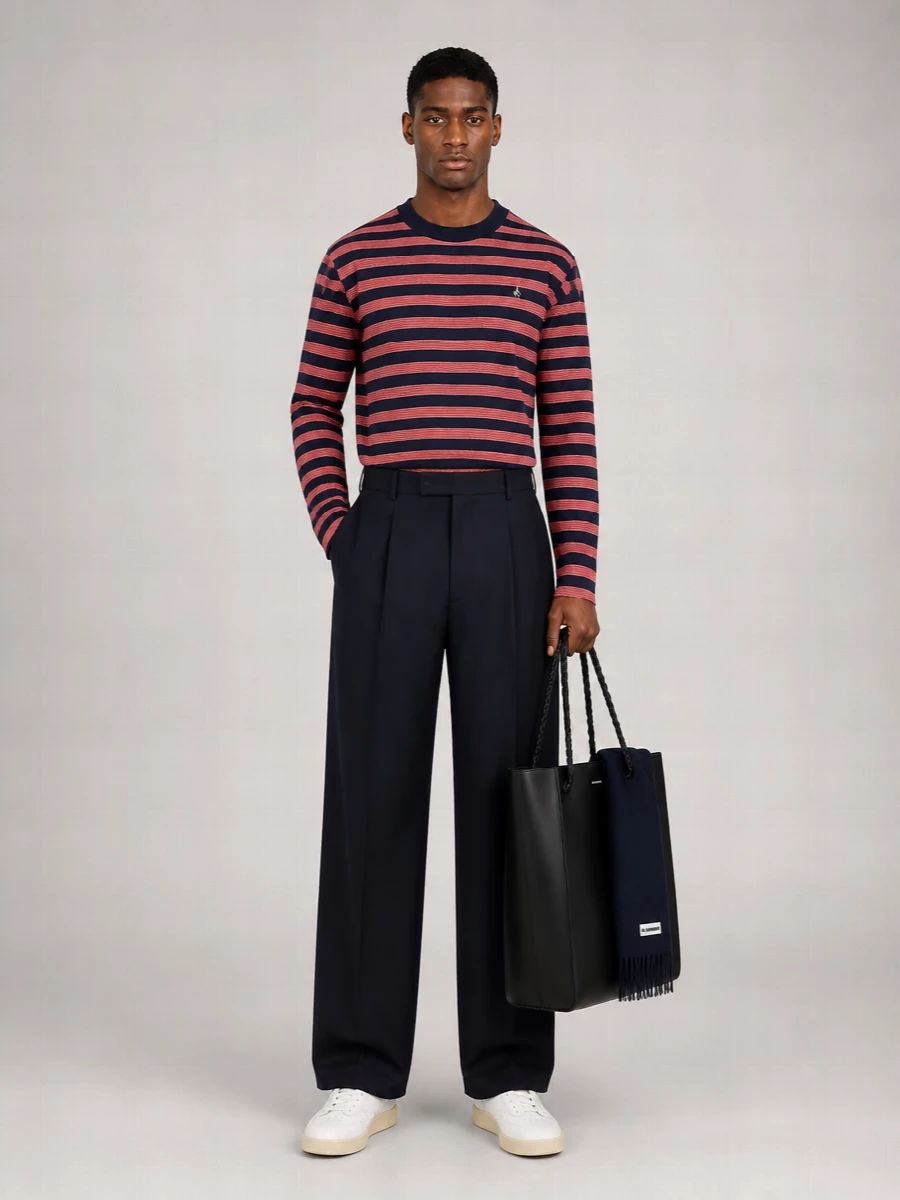 Jil Sander Embroidered Cotton T-Shirt