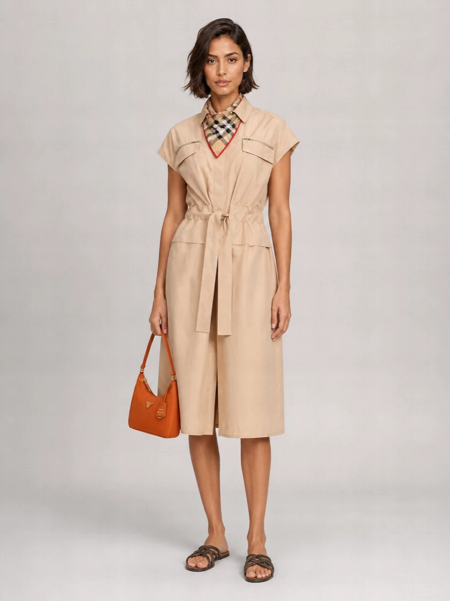 Brunello Cucinelli Leather Flat Sandals