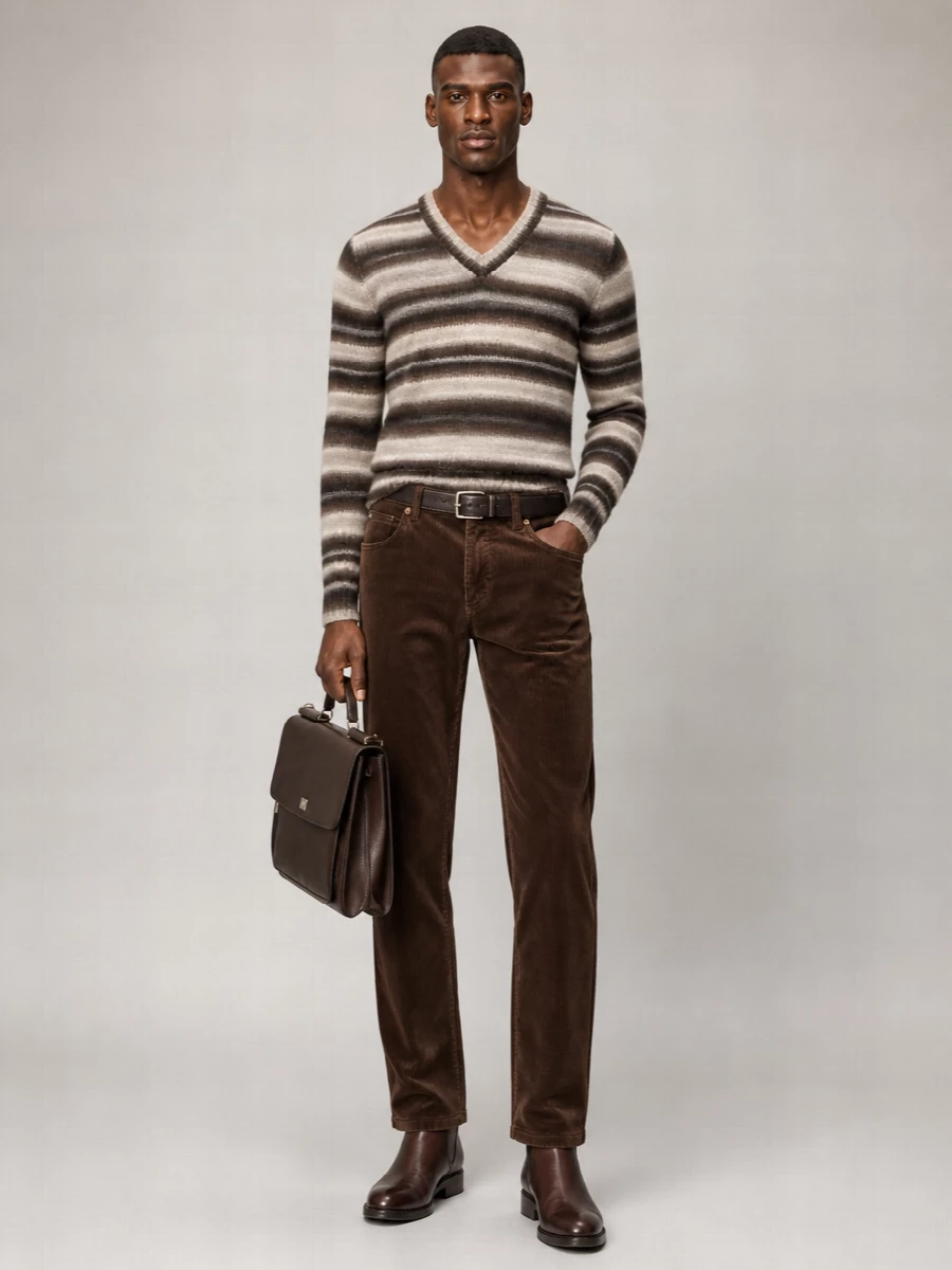 Dolce&Gabbana Corduroy Straight-Leg Jeans