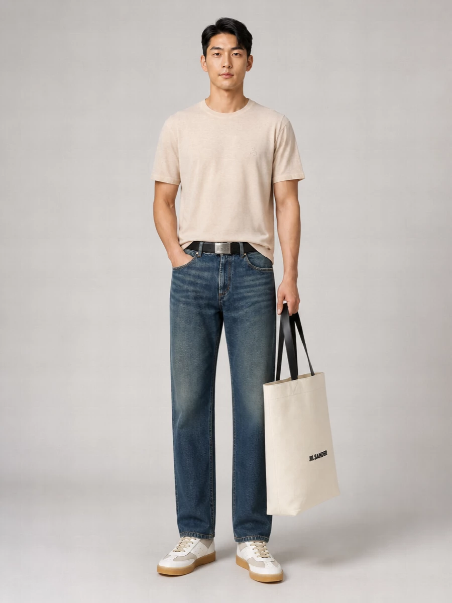 Isabel Marant Denim Mid-Rise Wide-Leg Jeans