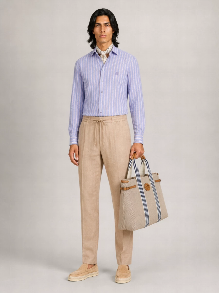 Etro Striped Linen Shirt