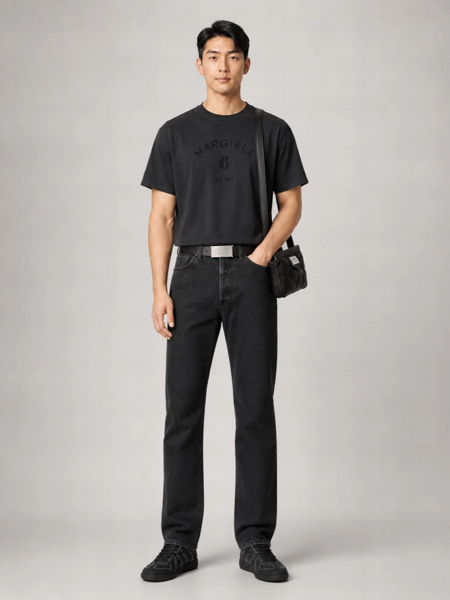 Mm6 Maison Margiela cotton relaxed-fit logo-print t-shirt