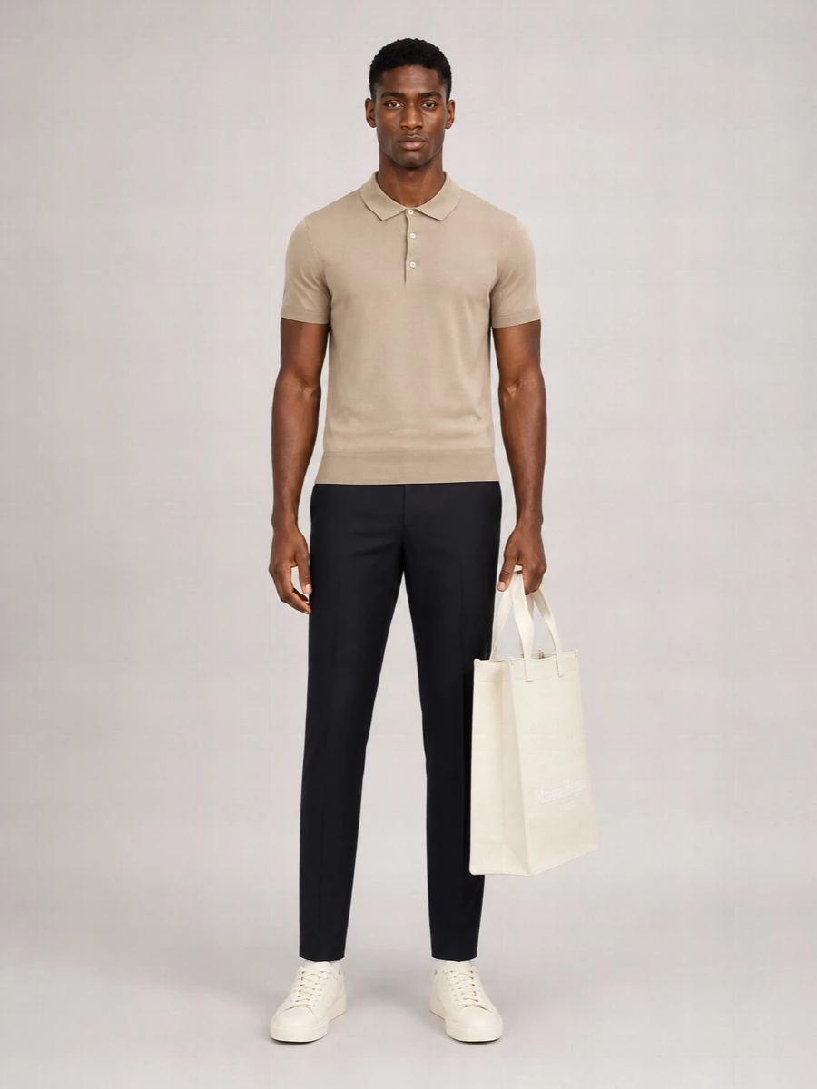 Kiton Leather Low-Top Sneakers