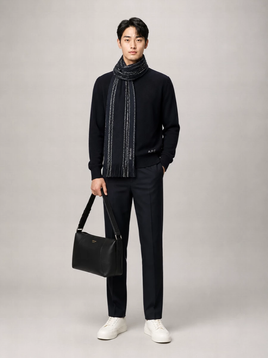 A.p.c. Wool Crewneck Sweater