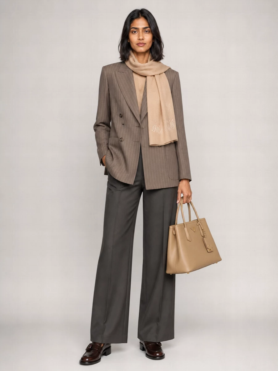 Max Mara Wool Silk Scarf