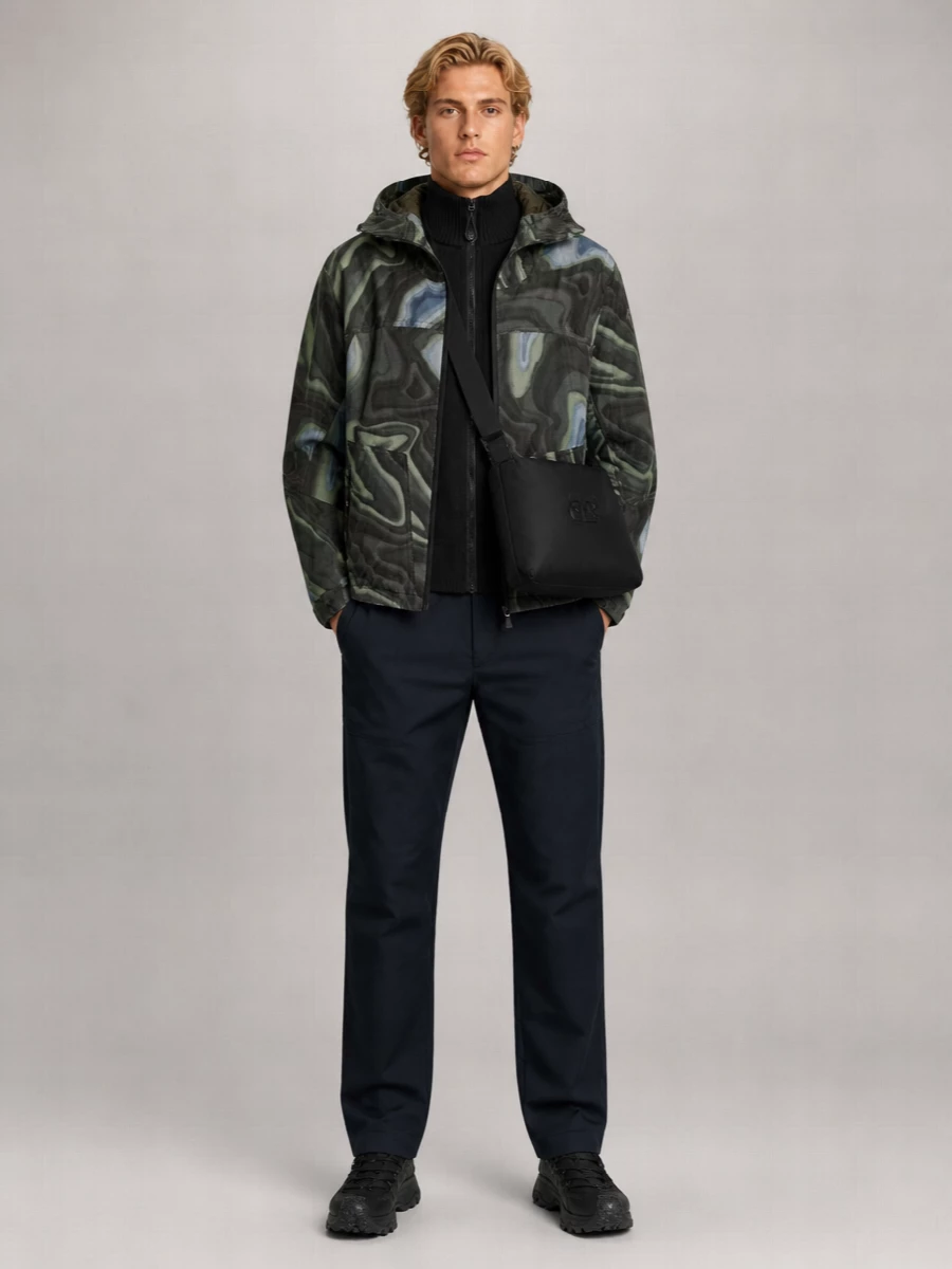 Moncler Grenoble Printed Hooded Jacket