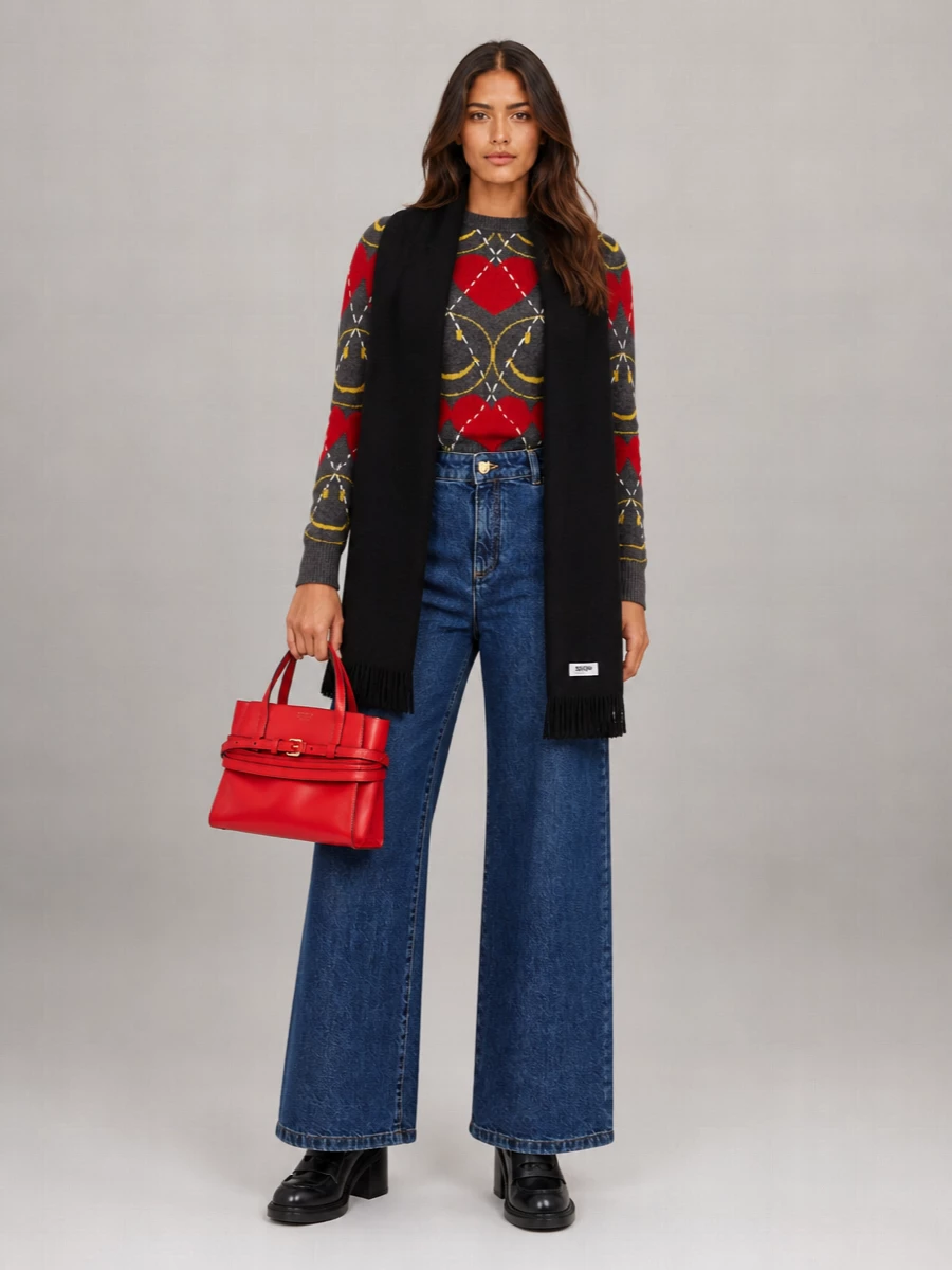 Moschino Cashmere Wool Smiley Jumper